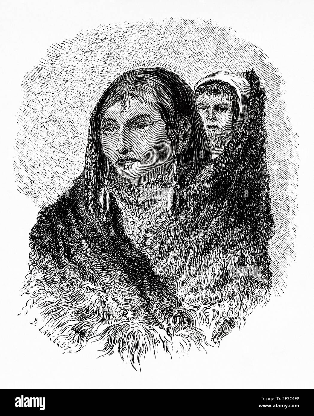 Indigenous mother child Cut Out Stock Images & Pictures - Alamy