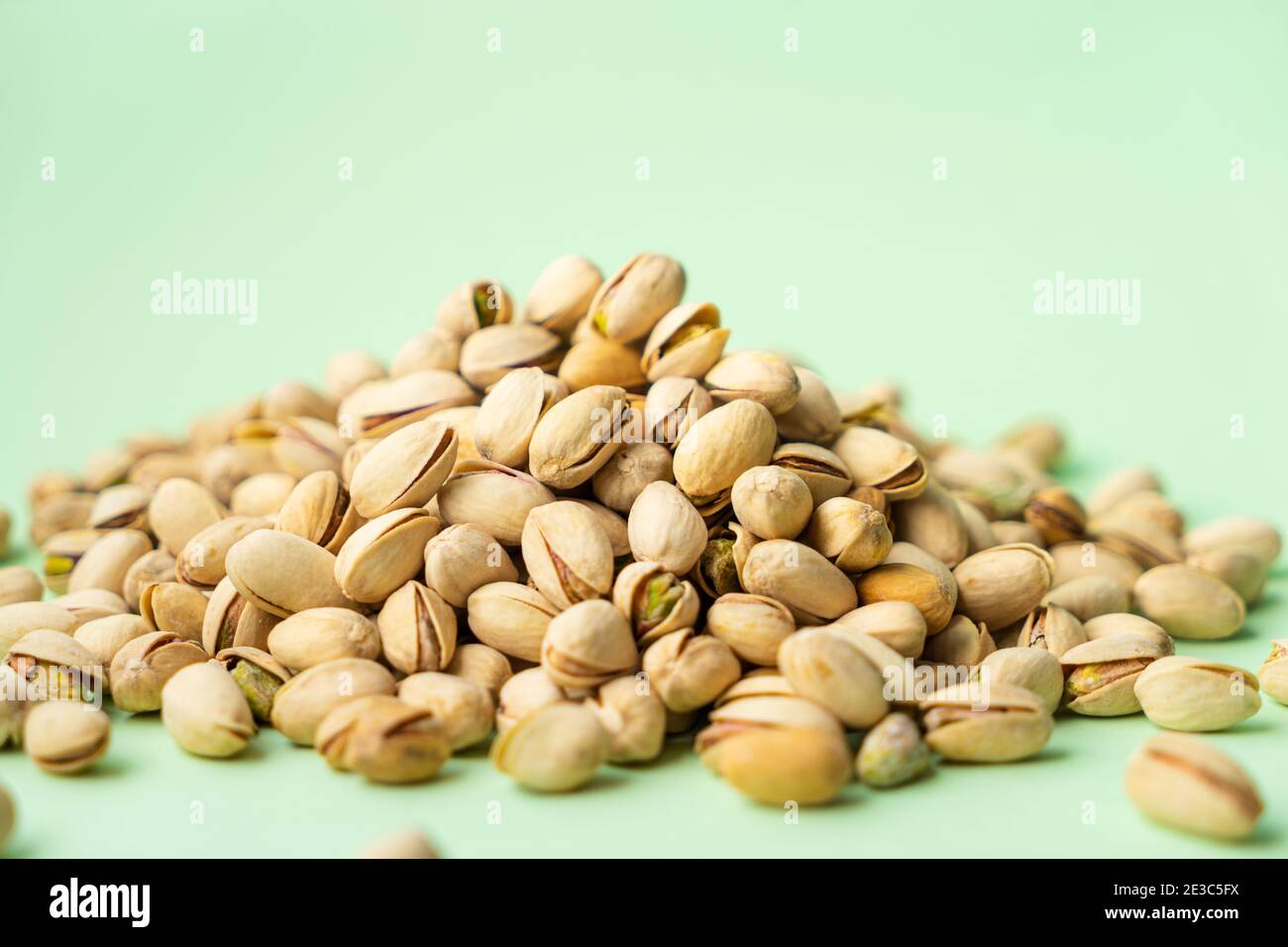 toasted pistachios. Nuts vegan protein Stock Photo Alamy