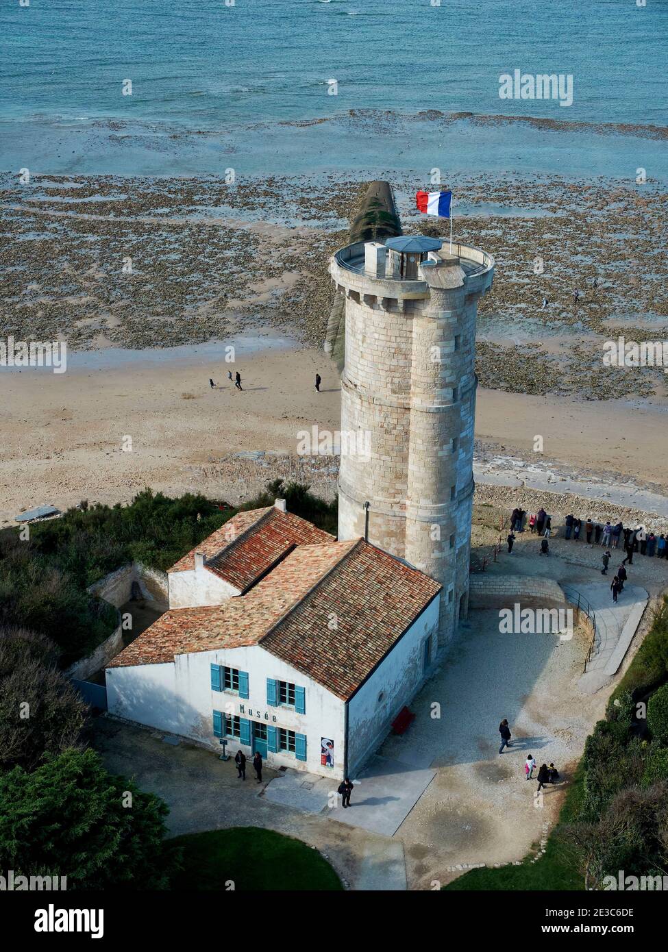 Ile de Re, Isle of Rhe (off the west coast of France): the former ...