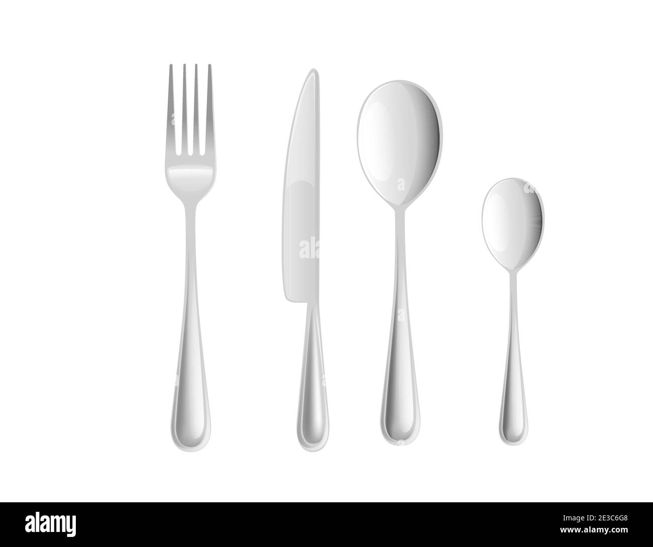Fork spoons and knife stainless steel kitchen cutlery set for ...