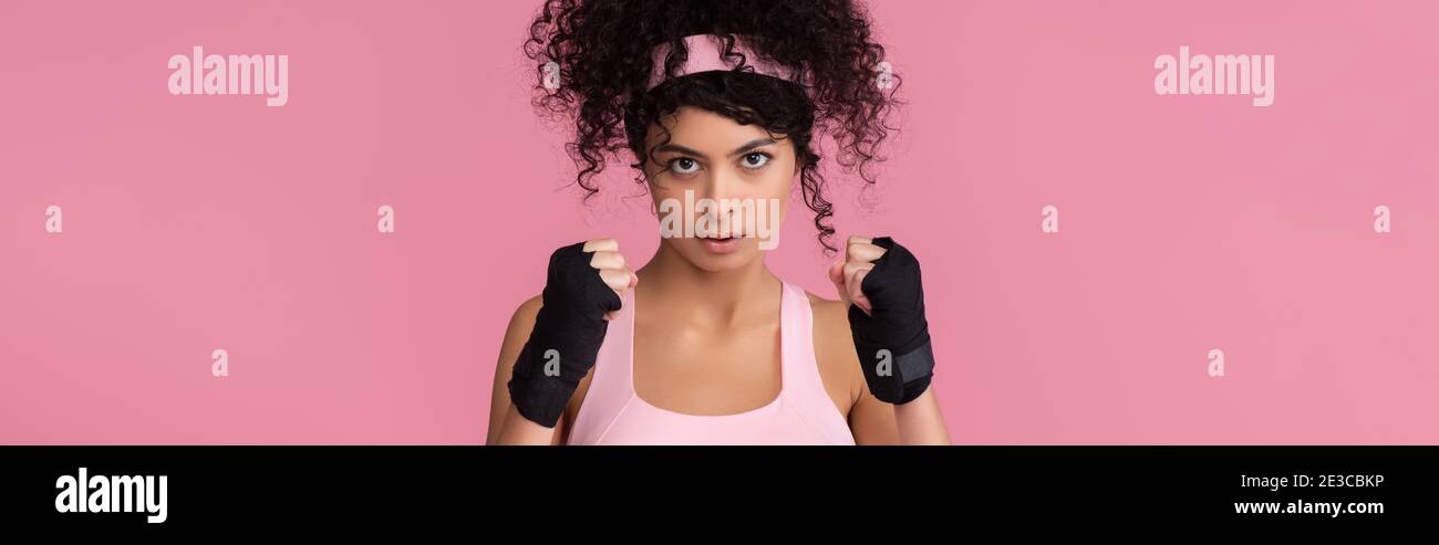 Bound Woman Banner bondage hi-res stock photography and images - Alamy