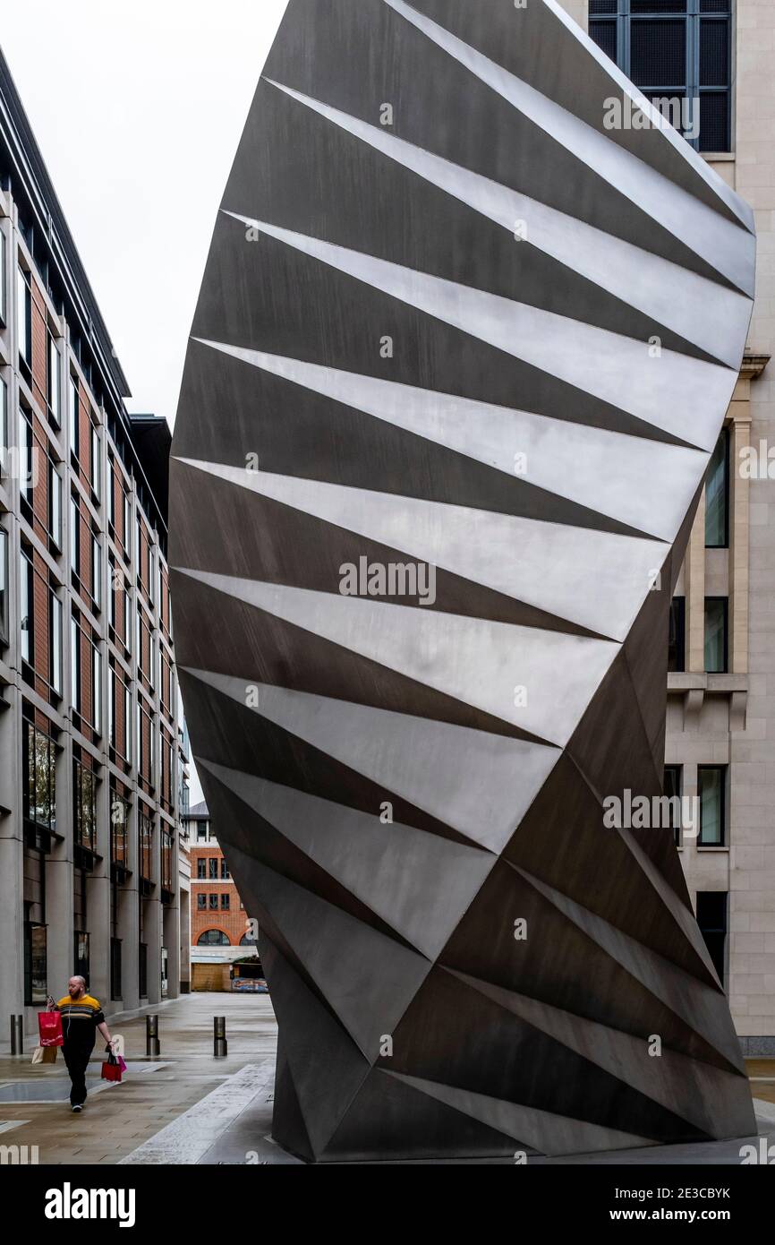 Paternoster Square London Sculpture High Resolution Stock Photography