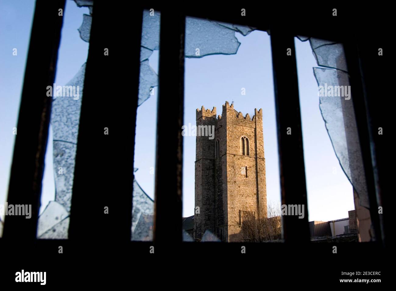 St. Michan's Church in Central Dublin. The building - some of which ...