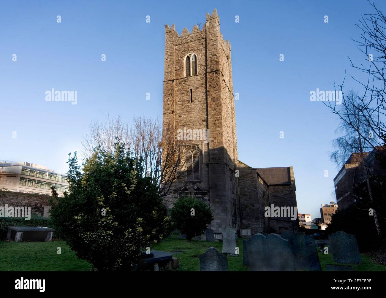 St. Michan's Church in Central Dublin. The building - some of which ...