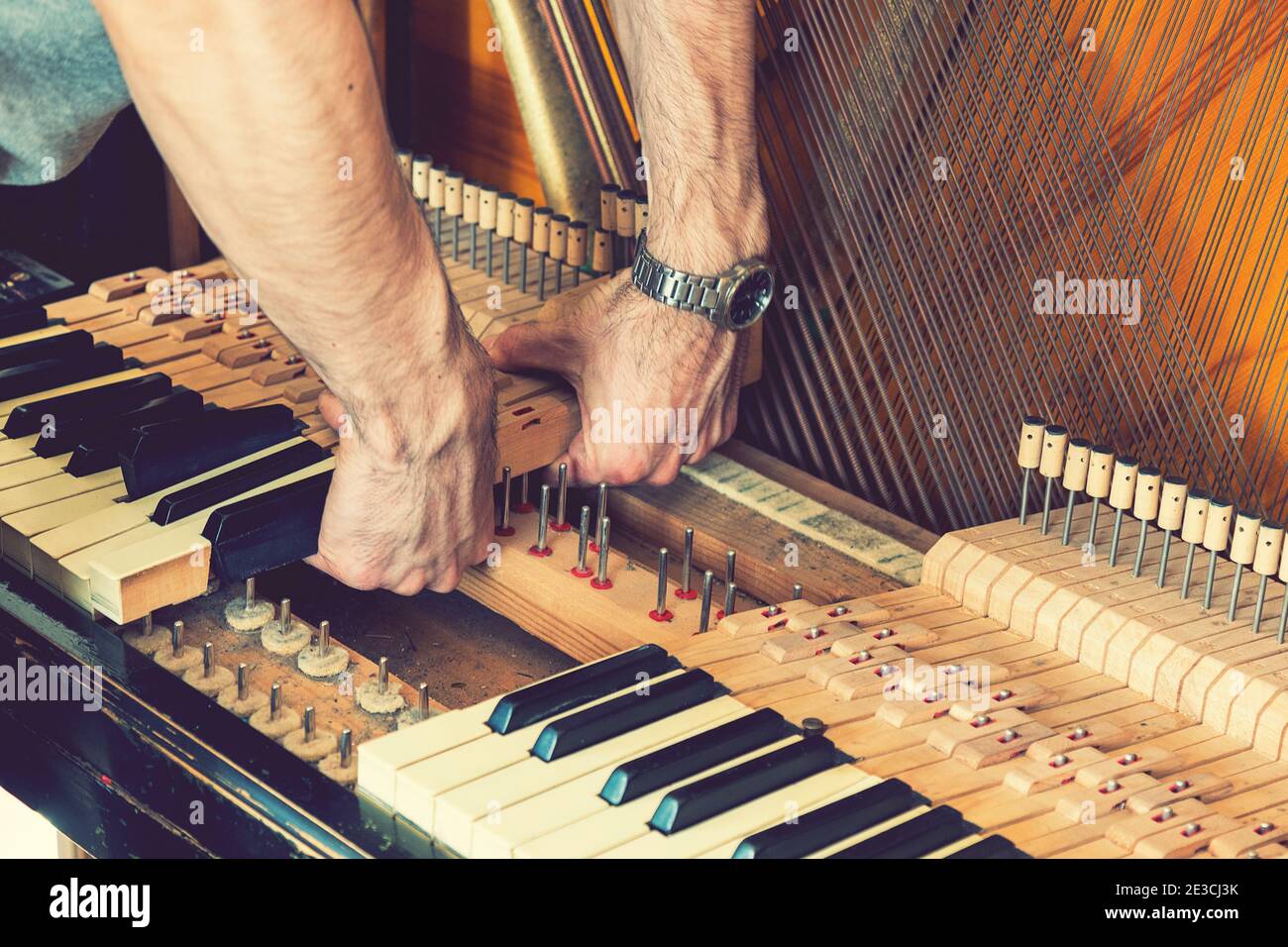 Piano cleaning on sale and tuning