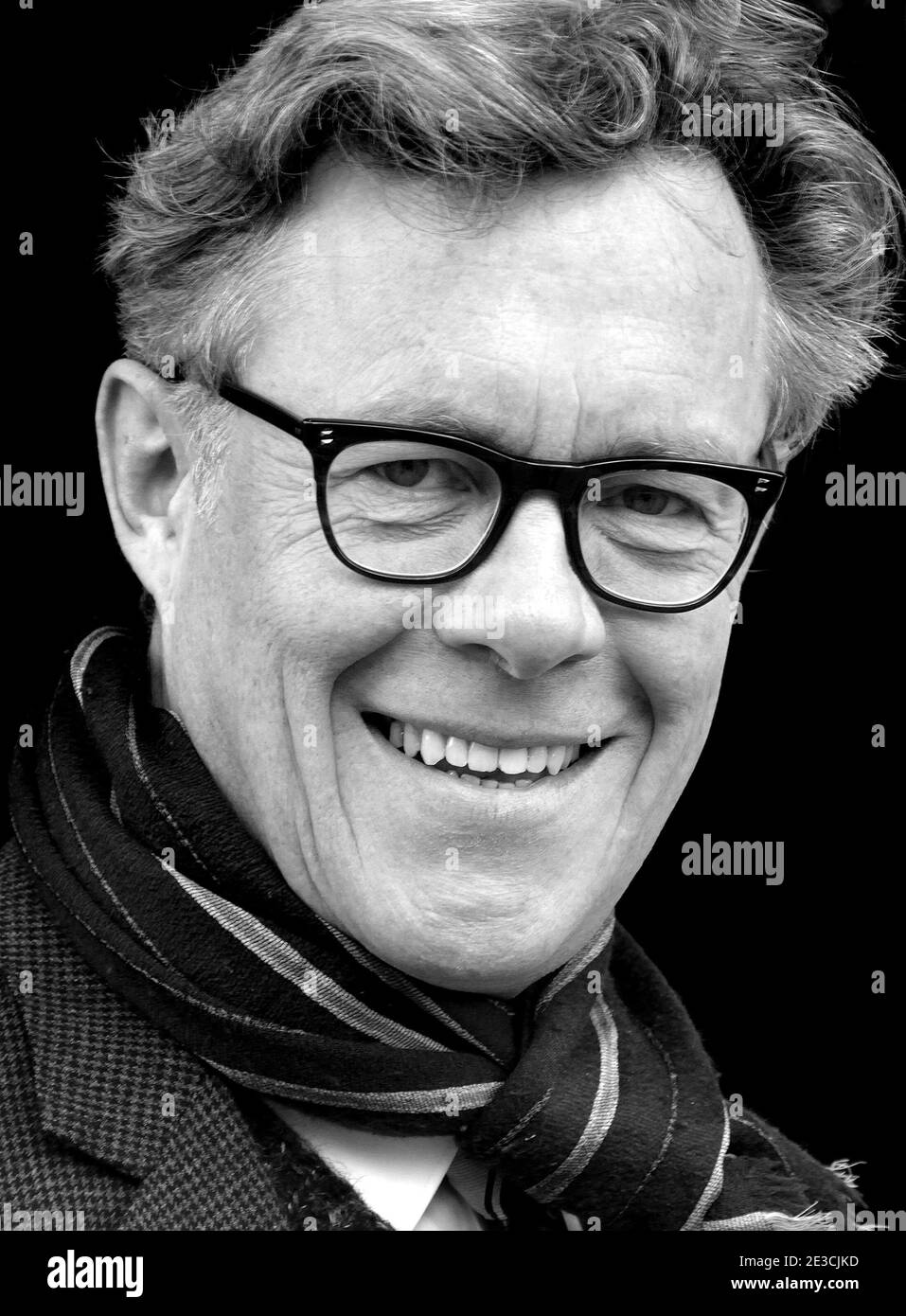 Alex Jennings (actor) outside the Oldie of the Year Awards, Simpsons, the Strand, London 2nd Feb 2016 Stock Photo