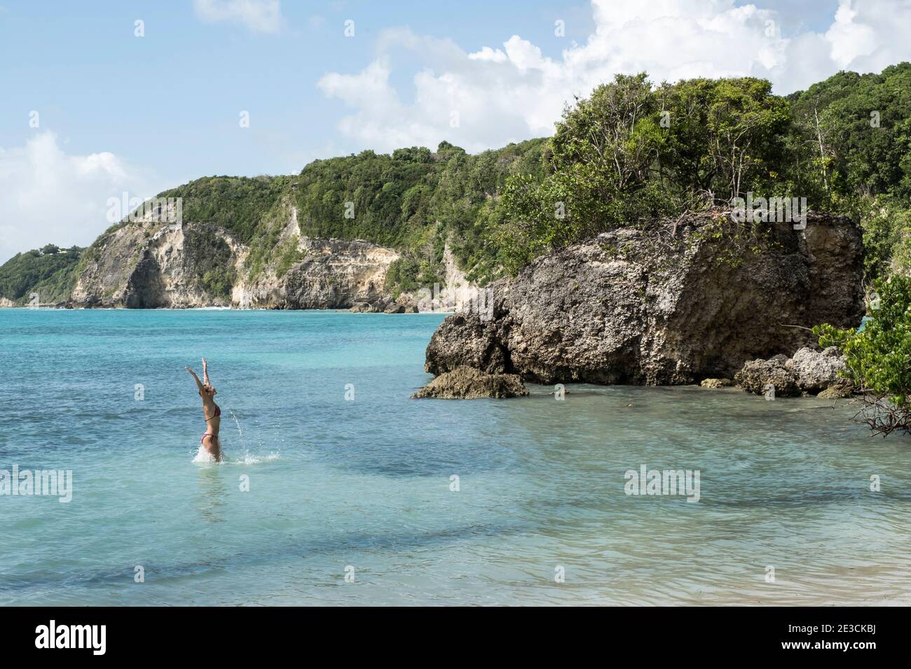 Guadalupe, French Antilles Stock Photo