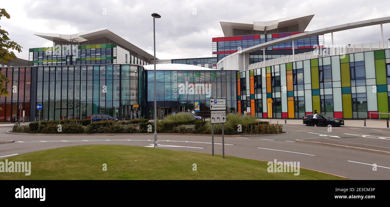 Stock photo of King's Mill Hospital, Mansfield Rd, SuttoninAshfield, Nottinghamshire. Picture Stock photo of King's Mill Hospital, Mansfield Rd, SuttoninAshfield, Nottinghamshire. Picture