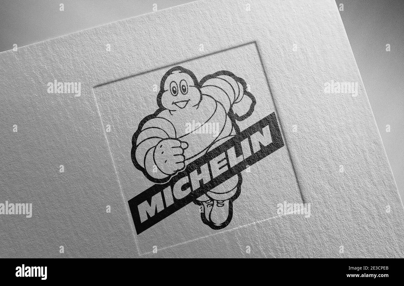 Michelin logo hi-res stock photography and images - Alamy