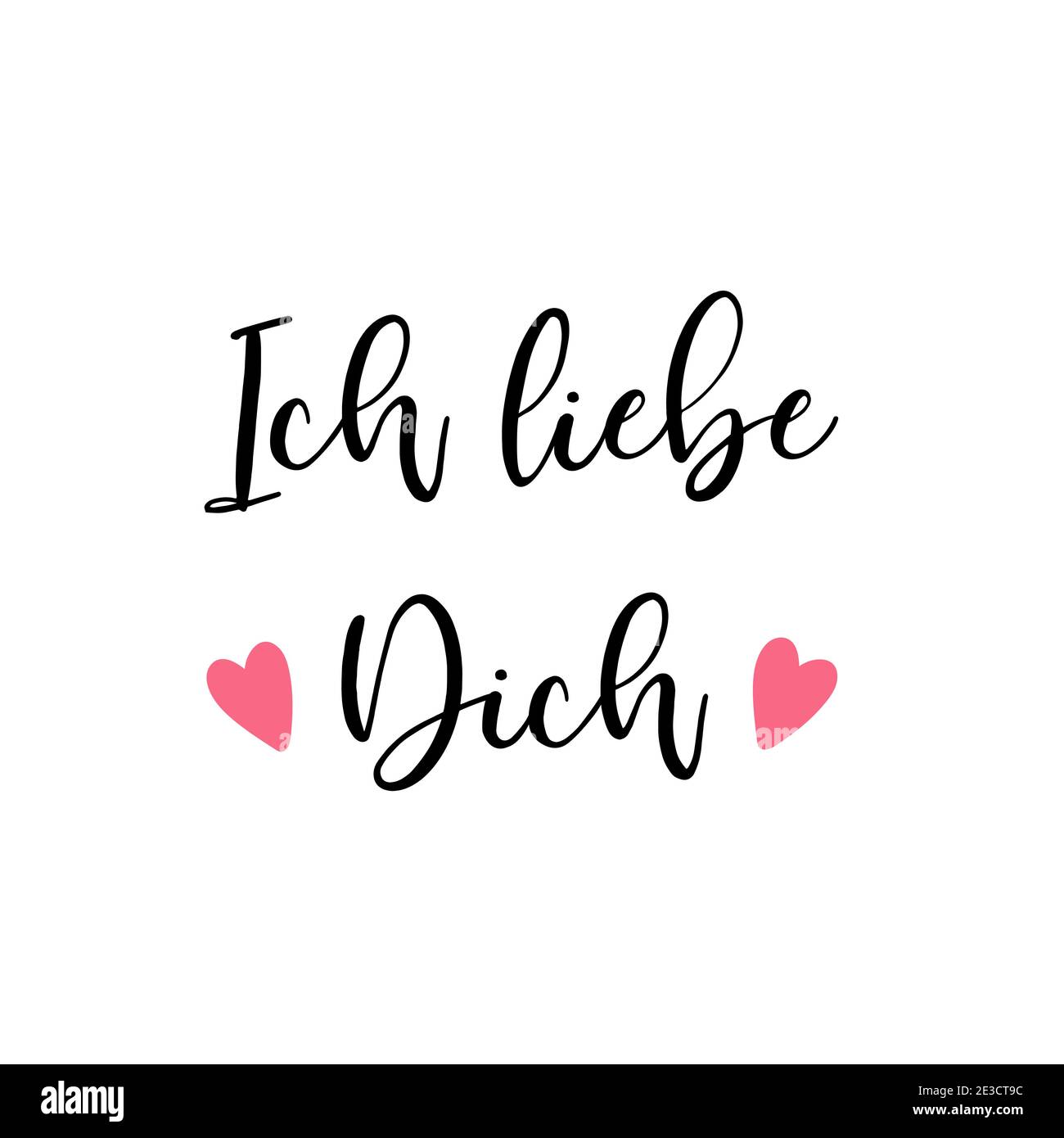 Ich liebe dich hires stock photography and images Alamy