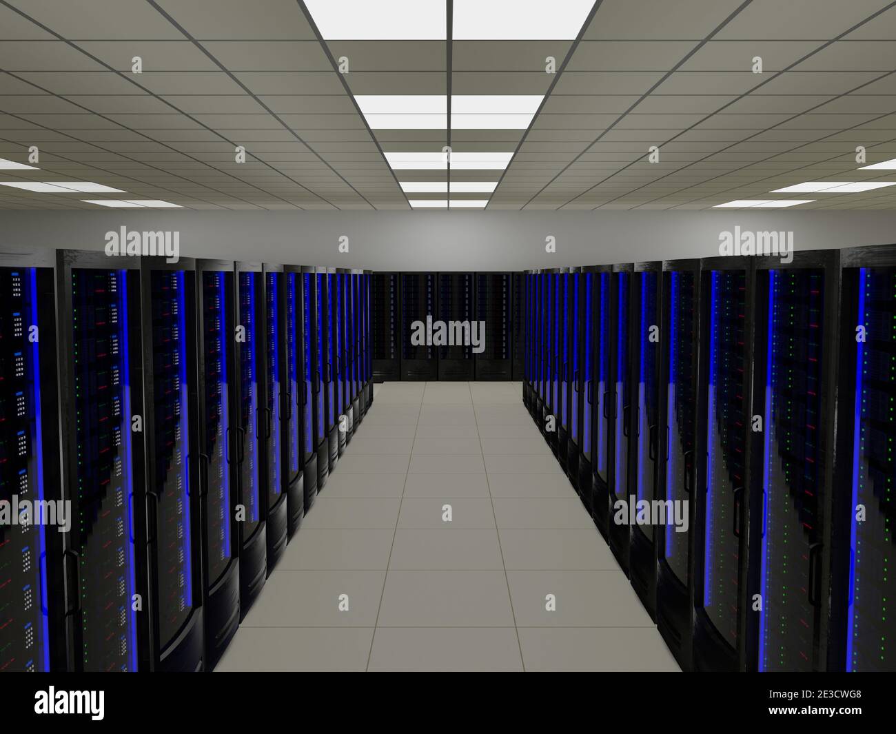 Big data center interior hi-res stock photography and images - Alamy