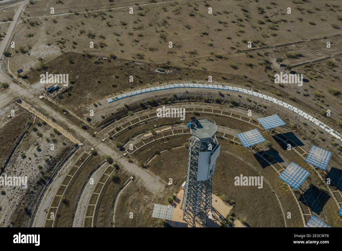 Solar power plant tabernas desert hi-res stock photography and images ...