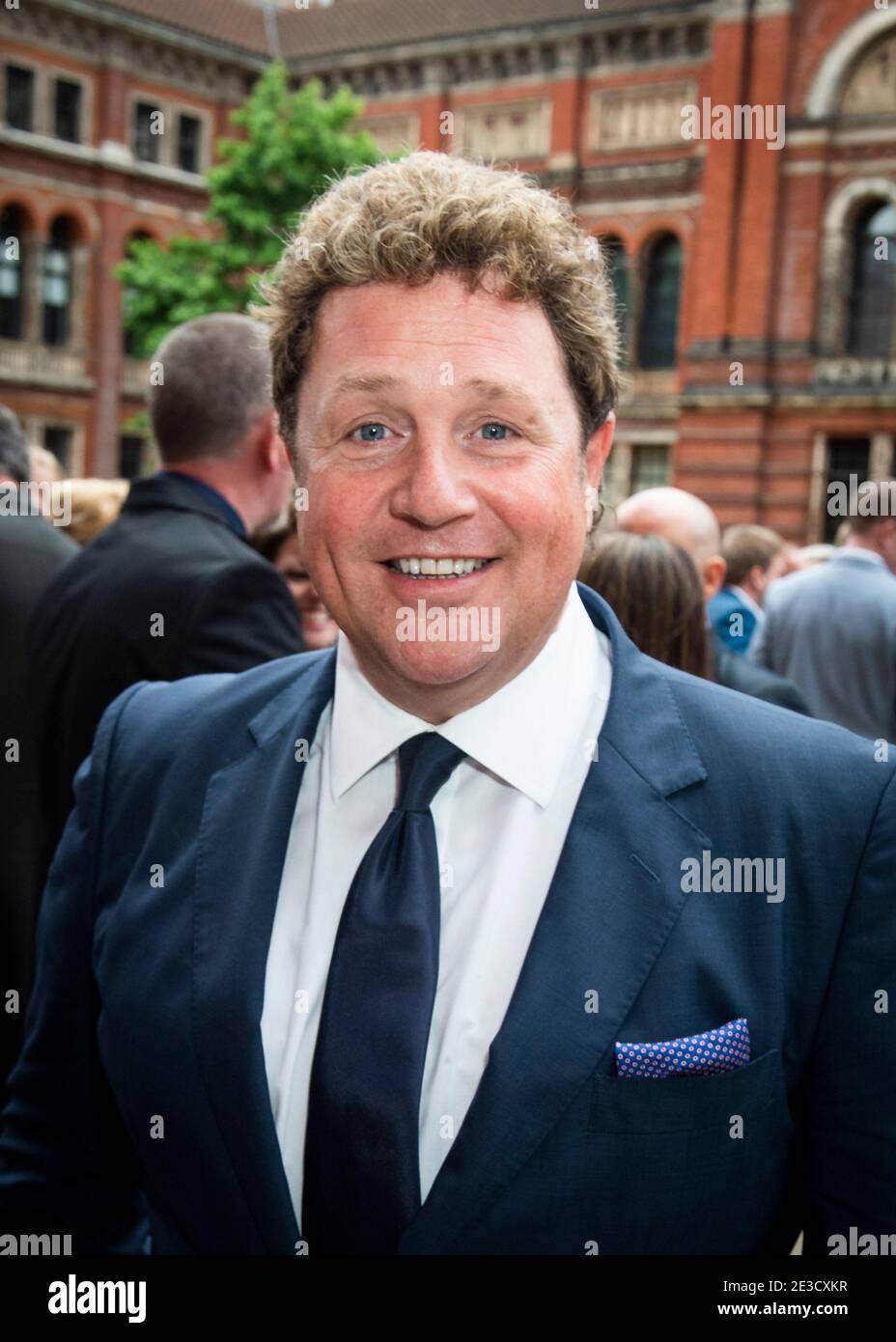 Michael Ball attends the Olivier Award Winners party at the V&A Museum, London. Stock Photo
