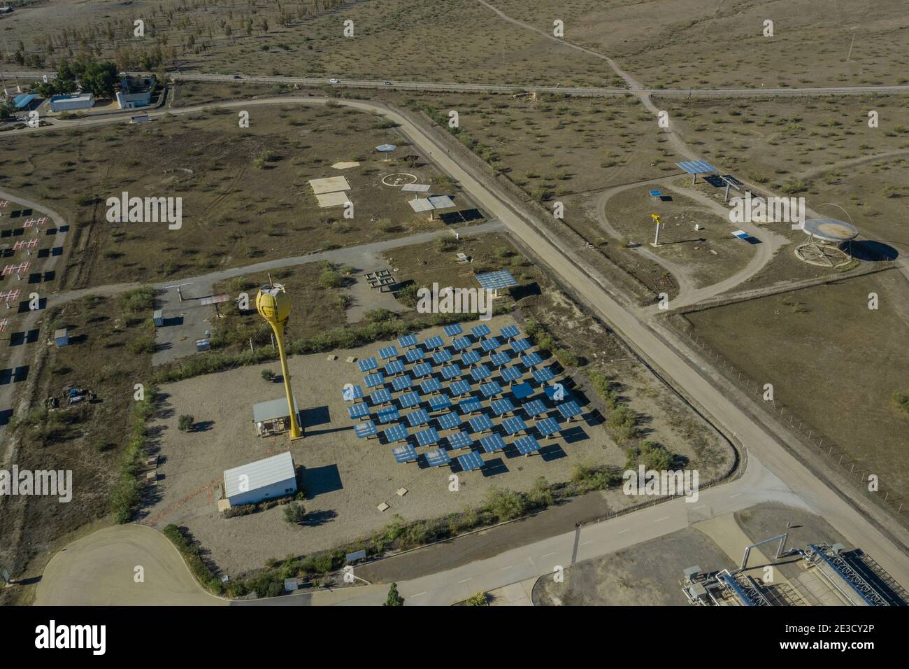Solar power plant tabernas desert hi-res stock photography and images ...