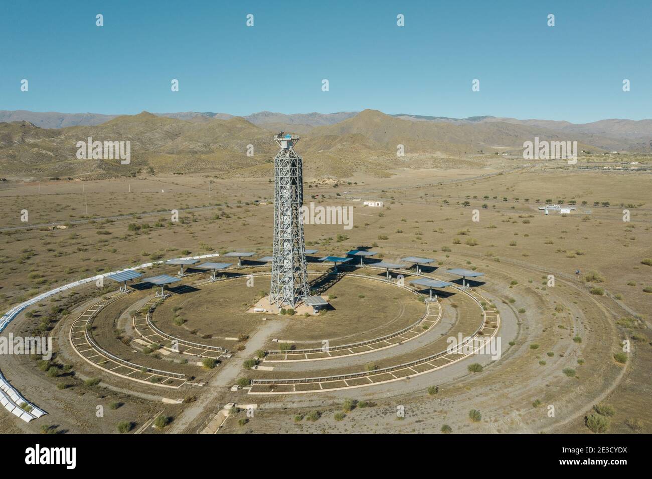 Solar power plant desert spain hi-res stock photography and images - Alamy
