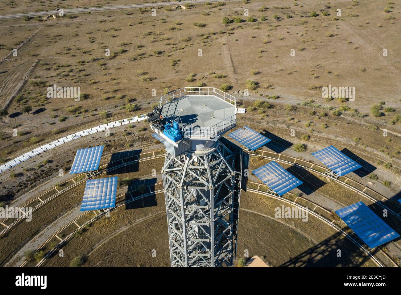 Solar power plant tabernas desert hi-res stock photography and images ...
