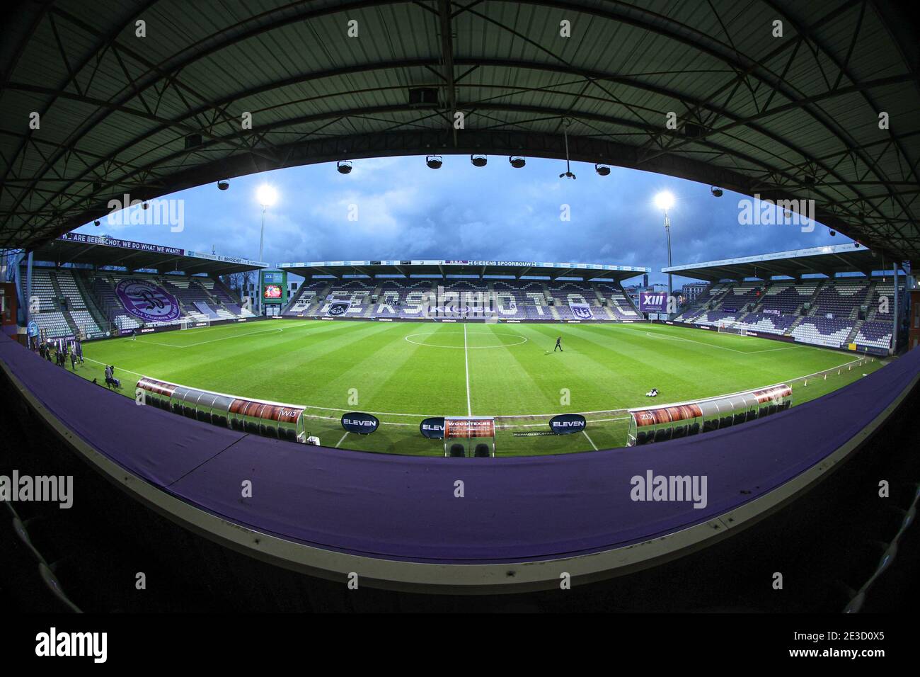ANTWERP, BELGIUM JANUARY 17 (LR) Het Olympisch Stadion T Kiel