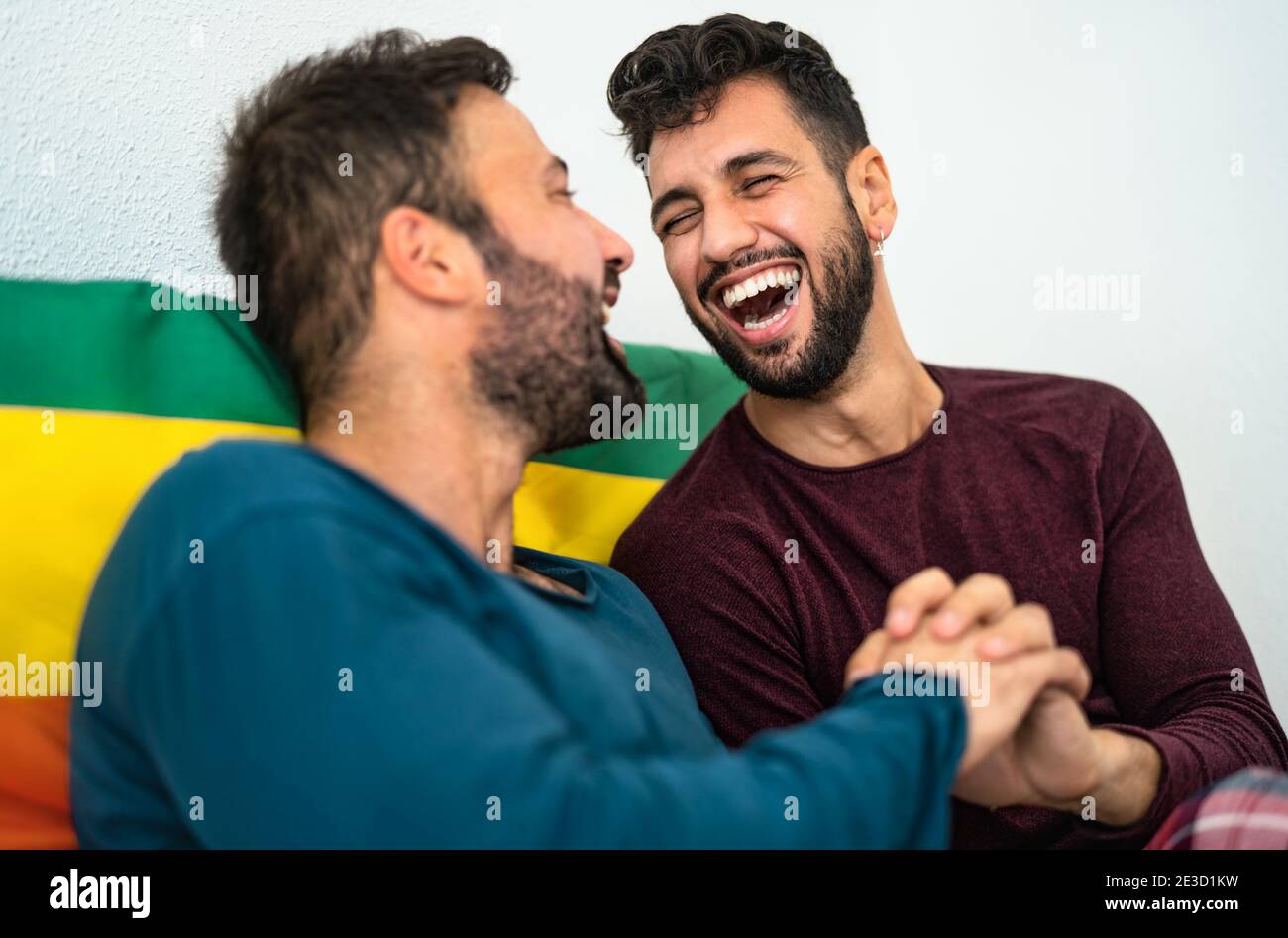 Gay boys hires stock photography and