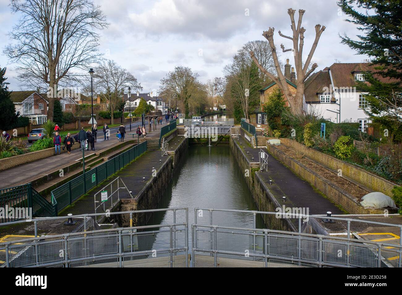 Boulters Lock Maidenhead High Resolution Stock Photography and Images