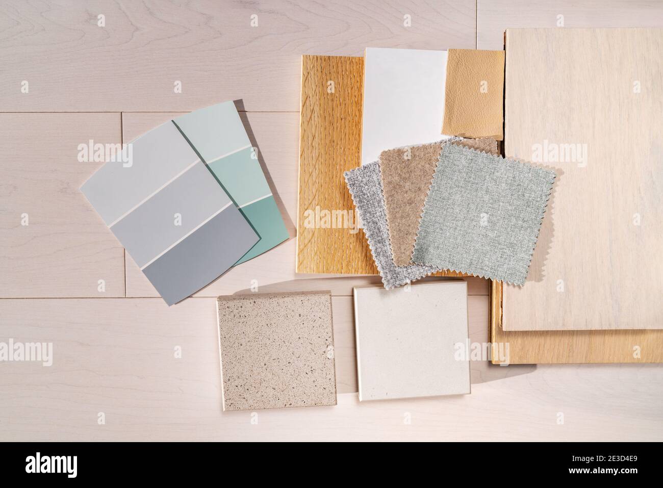 Home interior remodeling design colors choices. Color shades palette