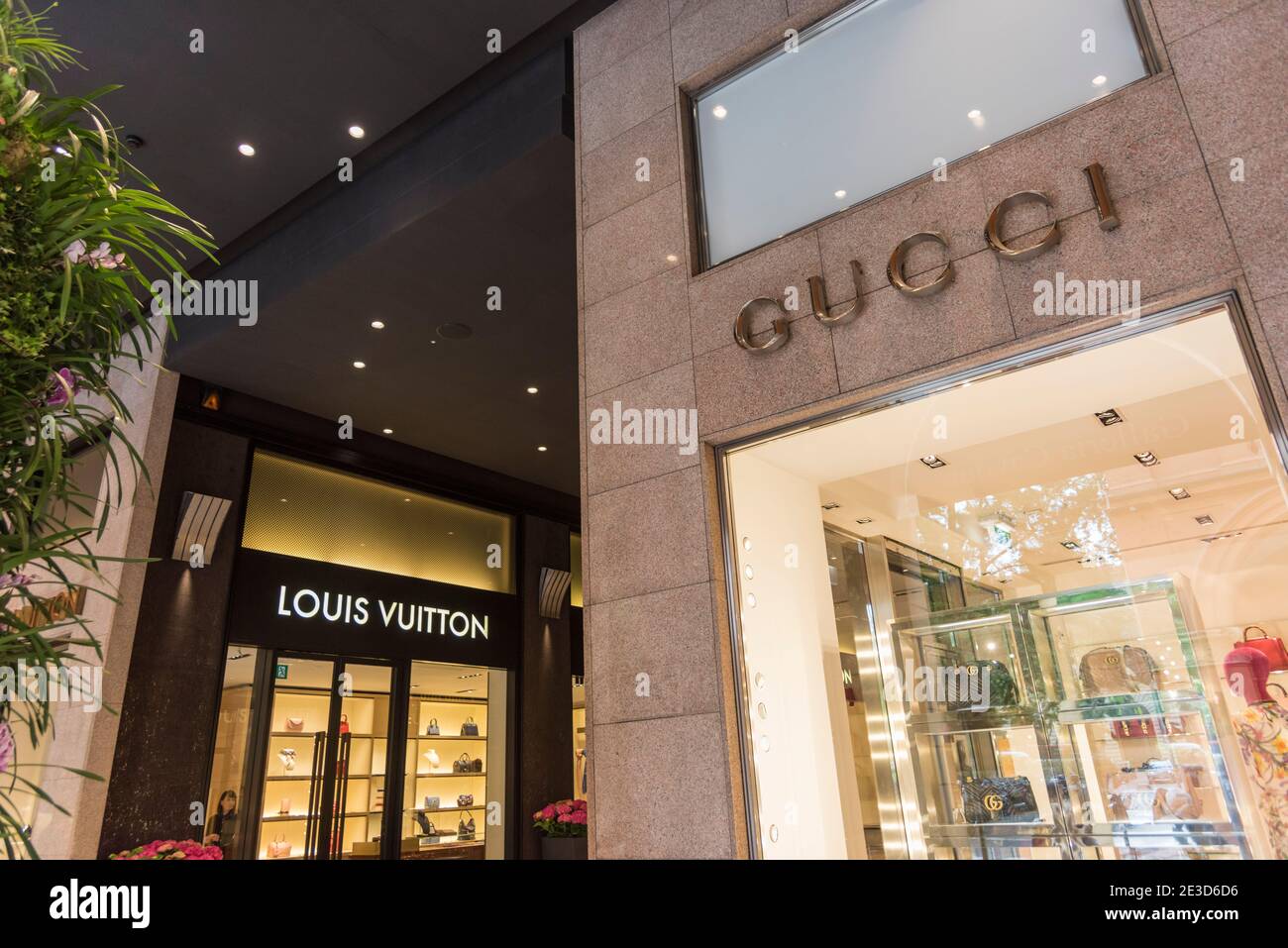 The Gucci designer shop in the shopping mall Galleria Cavour Bologna Italy  Stock Photo - Alamy