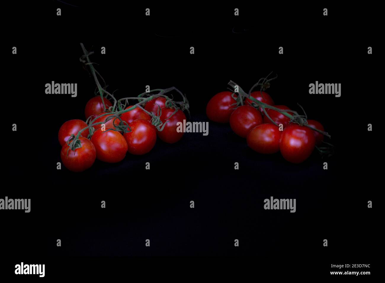 red cherry tomatoes Stock Photo