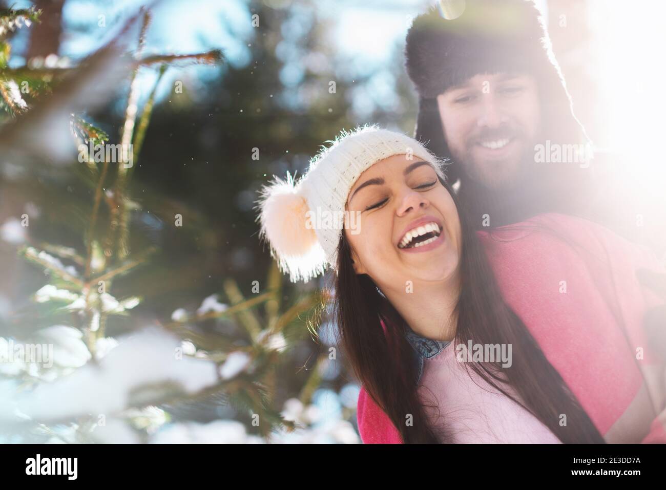 Fun, loving, playful couple hi-res stock photography and images - Alamy