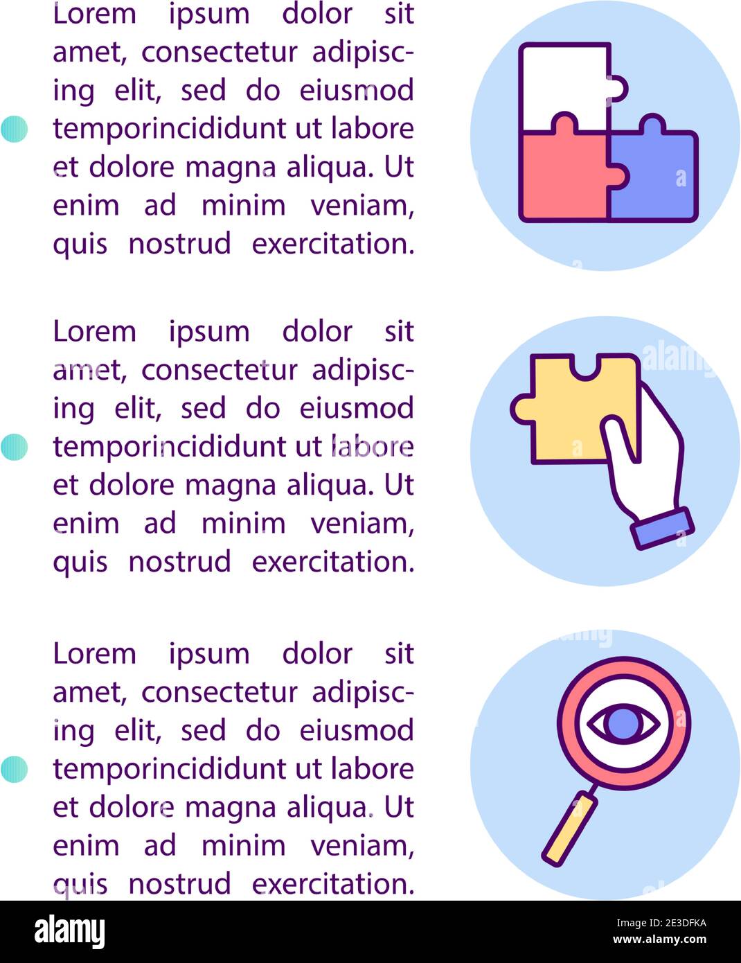 Analyzing skills gaps concept icon with text Stock Vector Image & Art ...