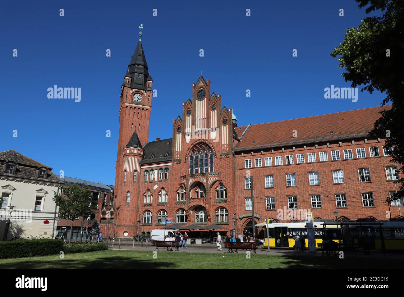 GERMANY, BERLIN, TREPTOW-KÖPENICK - JUNE 07, 2018: Town hall of Köpenick Stock Photo
