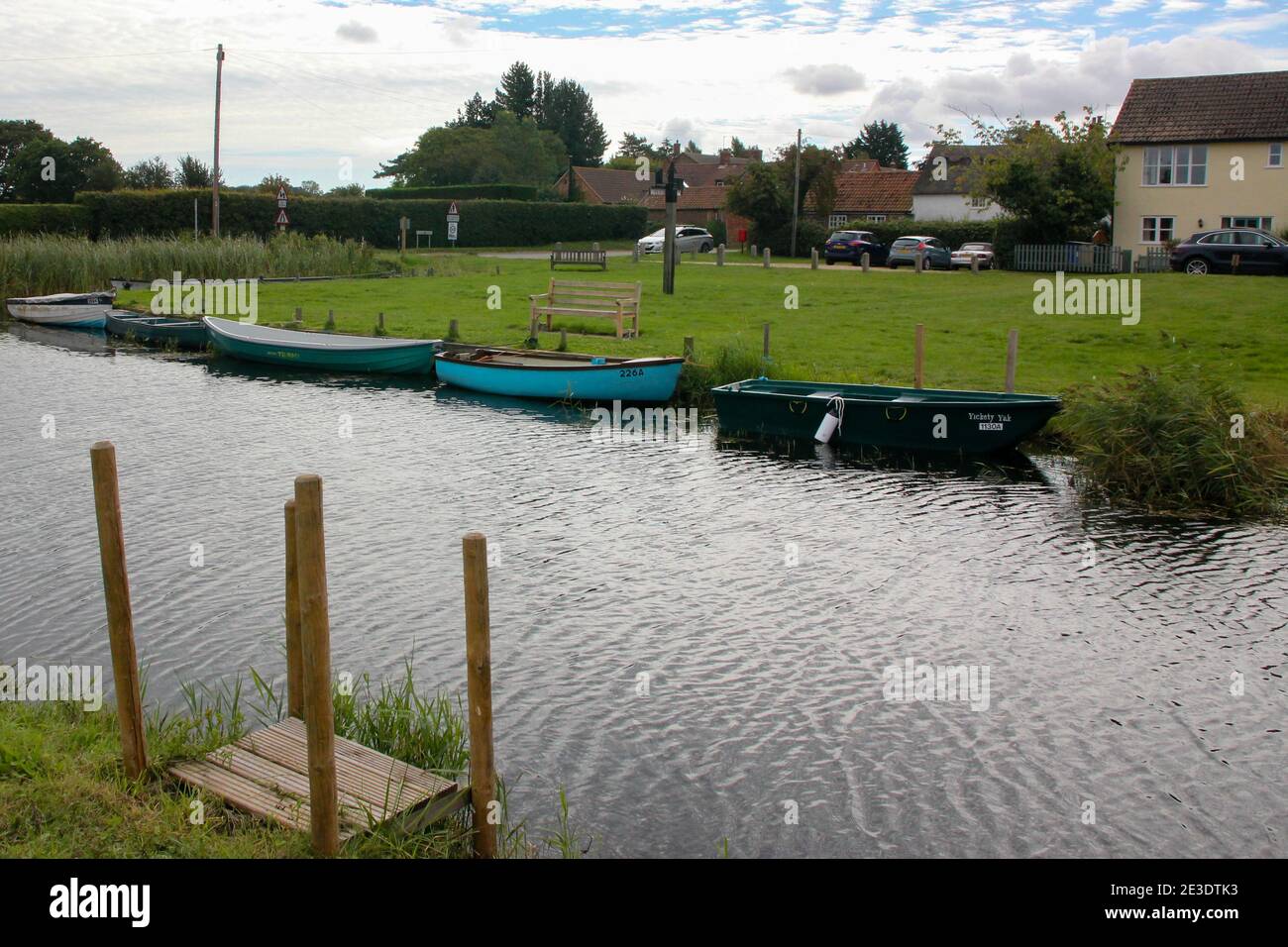 West Somerton Norfolk broads, River Thurne Stock Photo Alamy