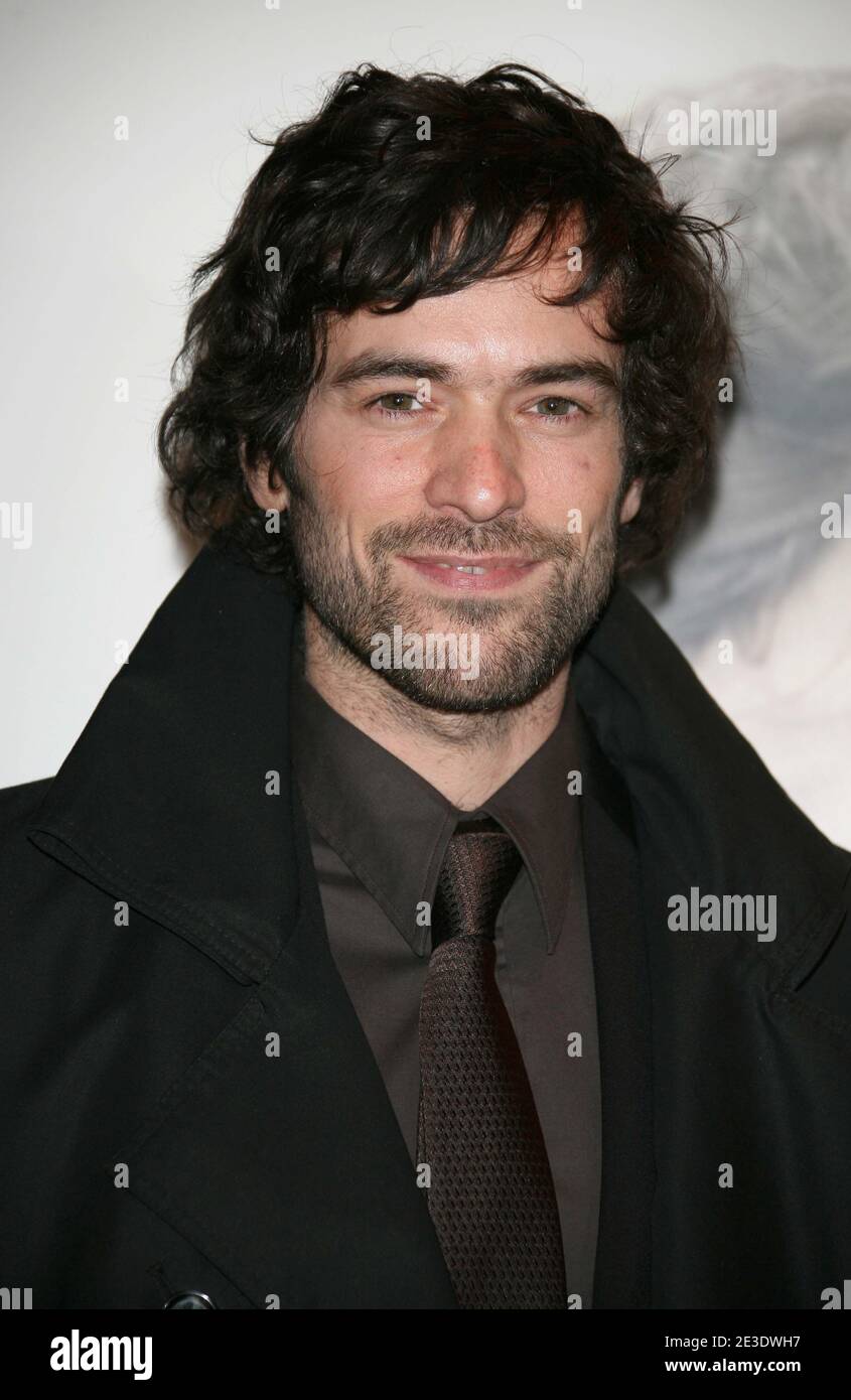 Cast member Romain Duris arriving for the premiere of 'Afterwards' held at the Gaumont Ambassade theater in Paris, France on January 5, 2009. Photo by Denis Guignebourg/ABACAPRESS.COM Stock Photo