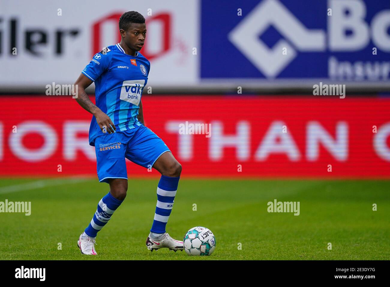 Ghent Belgium January 17 Nurio Fortuna Of Kaa Gent During The Pro League Match Between Kaa Gent And Royal Antwerp Fc At Ghelamco Arena On January Stock Photo Alamy