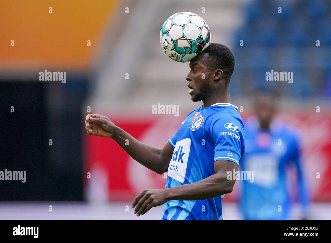 Ghent Belgium January 17 Sulayman Marreh Of Kaa Gent During The Pro League Match Between Kaa Gent And Royal Antwerp Fc At Ghelamco Arena On Januar Stock Photo Alamy