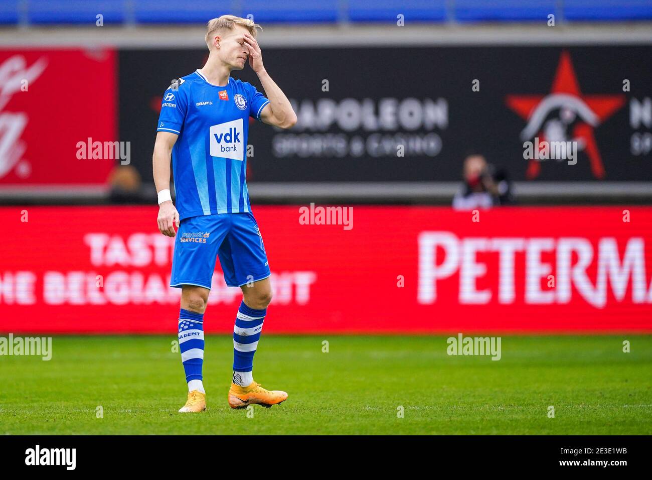 Ghent Belgium January 17 Andreas Hanche Olsen Of Kaa Gent During The Pro League Match Between Kaa Gent And Royal Antwerp Fc At Ghelamco Arena On J Stock Photo Alamy Ghent Belgium January 17 Andreas Hanche Olsen Of Kaa Gent During The Pro League Match Between Kaa Gent And Royal Antwerp Fc At Ghelamco Arena On J Stock Photo Alamy