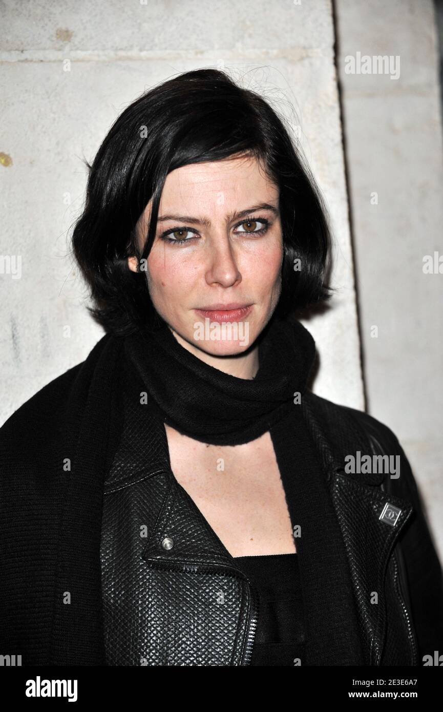 Anna Mouglalis attending the 14th Annual 'Ceremonie Des Lumieres' held at Paris city hall in Paris, France on January 19, 2009. Photo by Thierry Orban/ABACAPRESS.COM Stock Photo
