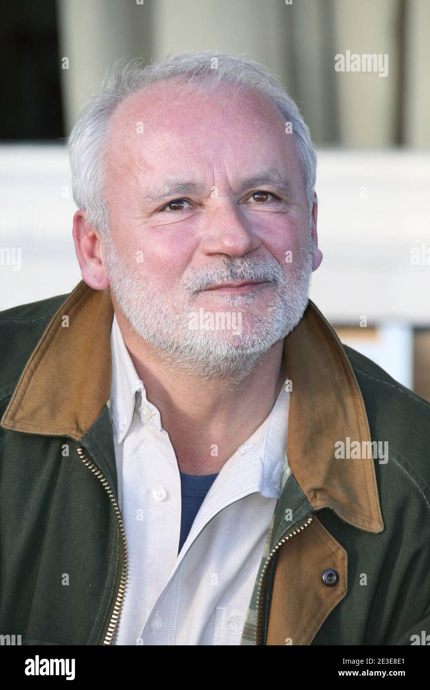Jerome Bonaldi poses during the 12th 'Alpe d'Huez comedy Film Festival' held at l'Alpe d'Huez on January 21, 2009. Photo by Guignebourg/Taamallah/ABACAPRESS.COM Stock Photo
