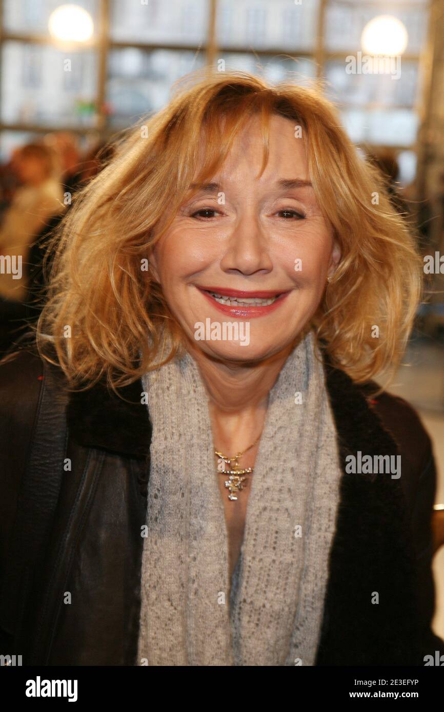 Marie-Anne Chazel attending the Christian Lacroix Fall-Winter 2009-2010 fashion show in Paris, France on January 27, 2009. Photo by Denis Guignebourg/ABACAPRESS.COM Stock Photo