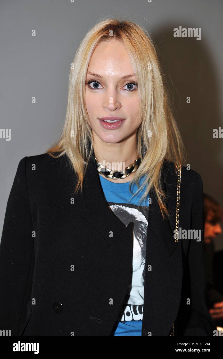 Inna Zobova attending the Basil Soda Spring-Summer 2009-2010 fashion