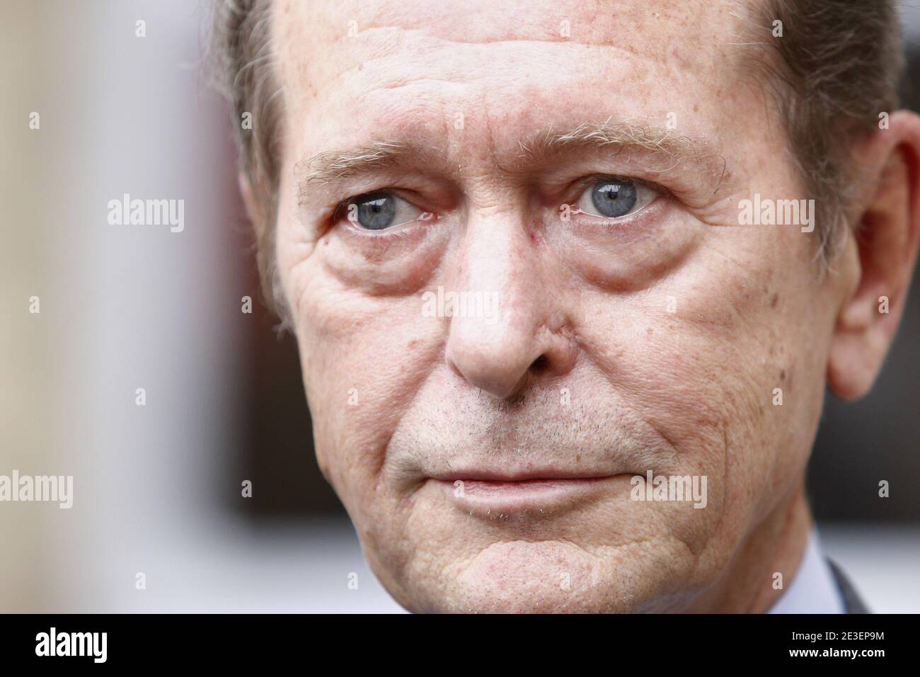 Dominique Baudis, ancien president du CSA et ex-depute-maire de ...