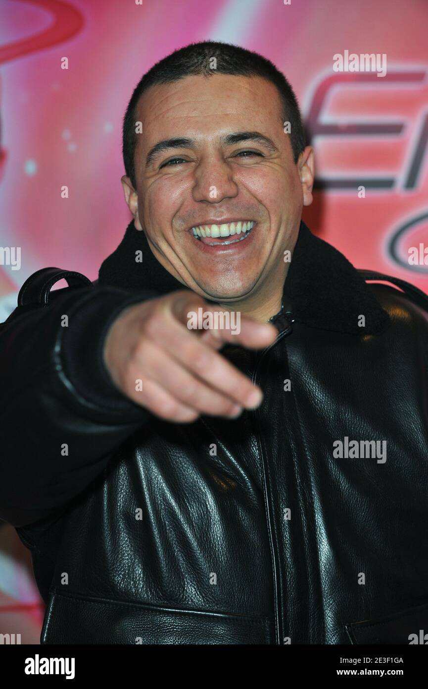 SInger Faudel attends the premiere of Energia, Holiday on Ice's new show at the Zenith hall in Paris, France on February 12, 2009. Photo by Mousse/ABACAPRESS.COM Stock Photo
