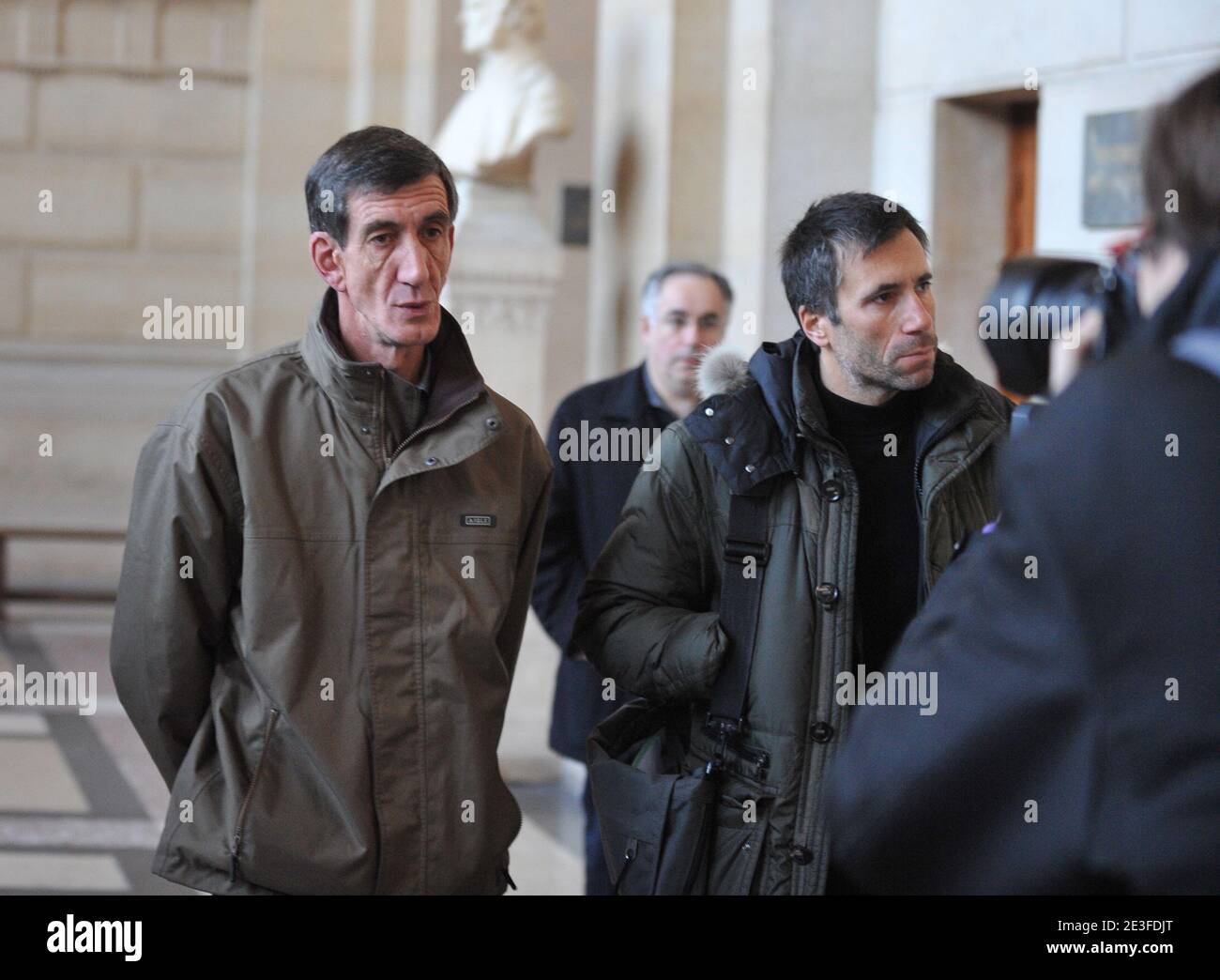 Joseph Versini at the Paris courthouse to attend the Yvan Colonna Trial, in Paris, France, on March 6, 2009. Photo by Mousse/ABACAPRESS.COM Stock Photo