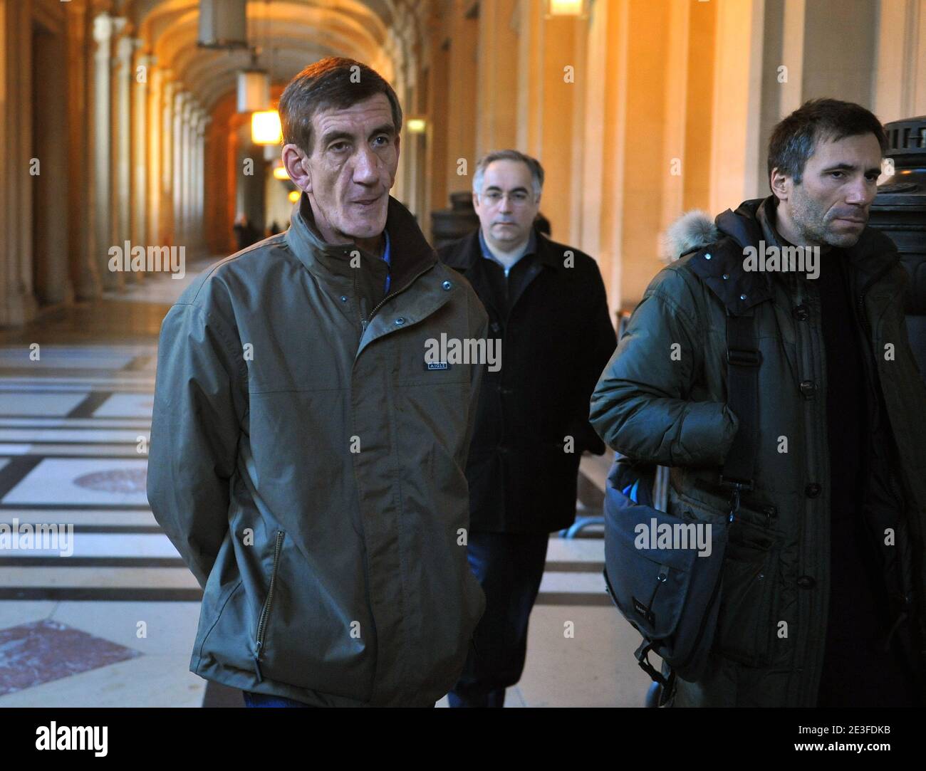 Joseph Versini at the Paris courthouse to attend the Yvan Colonna Trial, in Paris, France, on March 6, 2009. Photo by Mousse/ABACAPRESS.COM Stock Photo