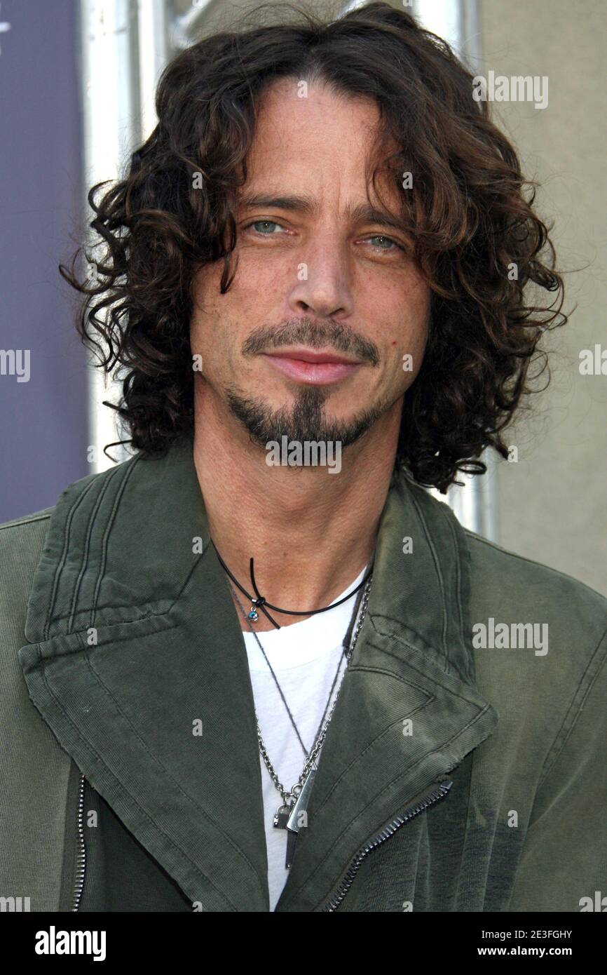 Chris Cornell arrives at Bring Your Heart To Our House: The John Varvatos And Converse 7th Annual Stuart House Benefit, John Varvatos Botique, West Hollywood, California. March 8, 2009. (Pictured: Chris Cornell). Photo by Baxter/ABACAPRESS.COM Stock Photo