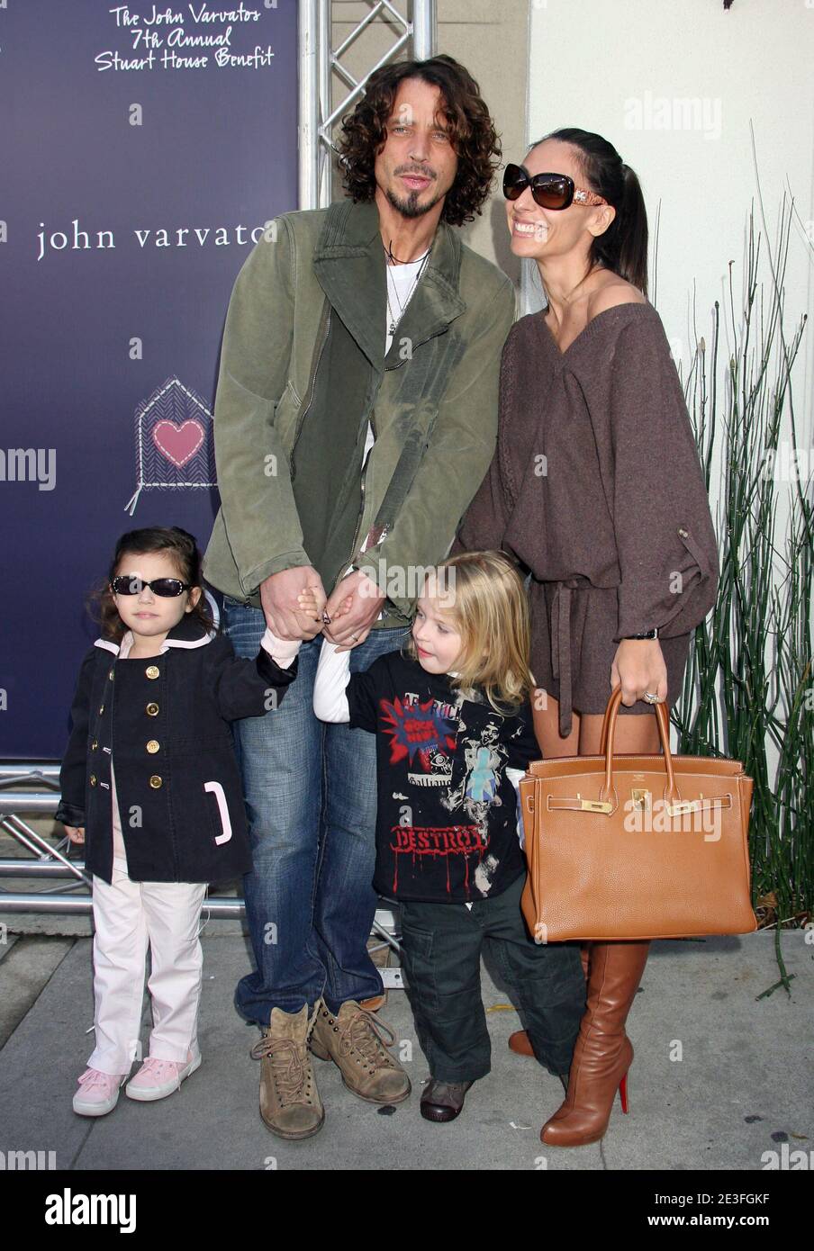 Chris Cornell arrives at Bring Your Heart To Our House: The John Varvatos  And Converse 7th Annual Stuart House Benefit, John Varvatos Botique, West  Hollywood, California. March 8, 2009. (Pictured: Chris Cornell).