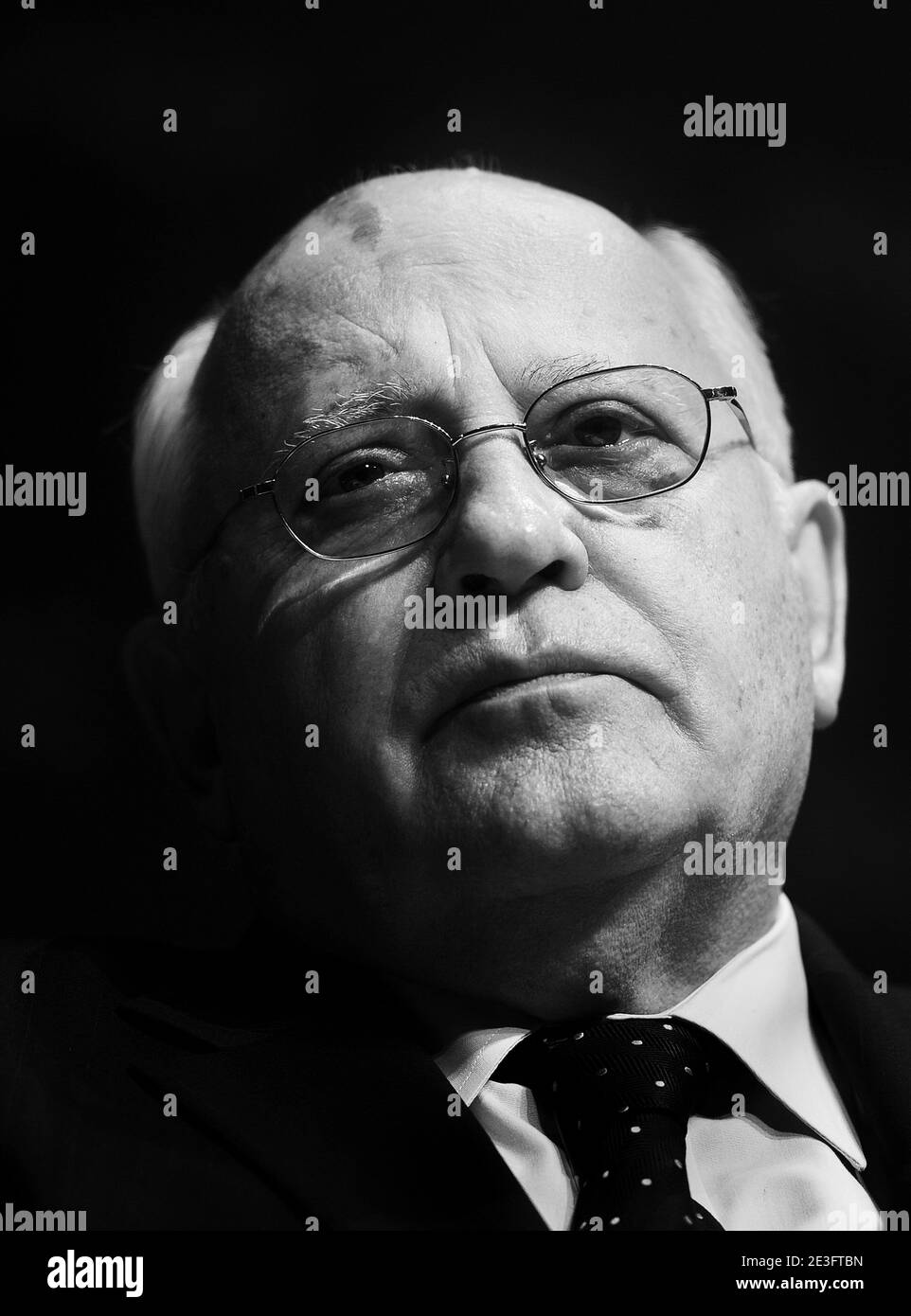 Former Soviet President Mikhail Gorbachev speaks at The Americas Business Council Reconciliation Forum in Washington, DC, USA on March 20, 2009. Photo by Olivier Douliery/ABACAPRESS.COM Stock Photo