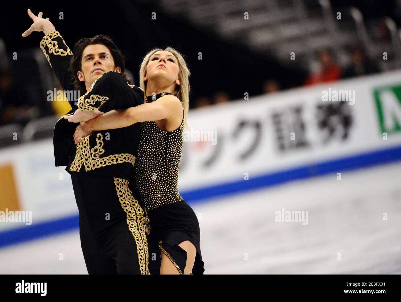 Sinead Kerr and John Kerr of Great Britain performing the Ice Dance
