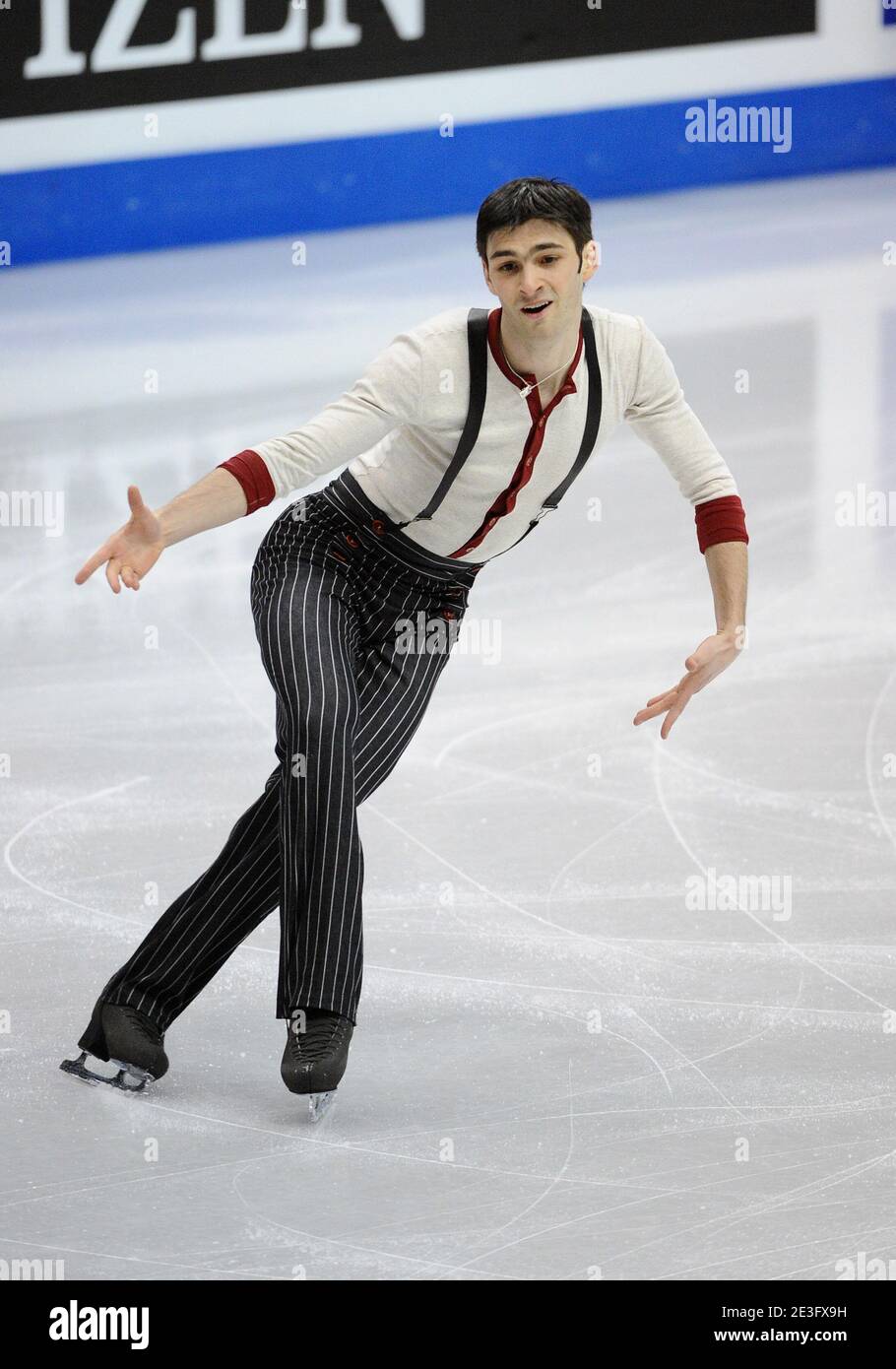 Samuel Contesti of Italy performing the men short program during the ...