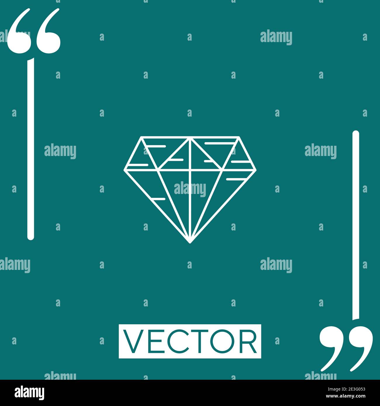 clean code vector icon Linear icon. Editable stroked line Stock Vector