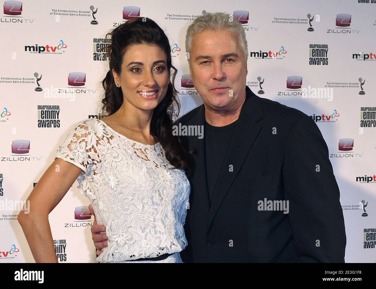 'CSI: Crime Scene Investigation' star William Petersen poses with wife Gina upon arrival for the International Digital Emmy Awards during the 46th MIPTV/MILIA in Cannes, France on March 30, 2009. Photo by Giancarlo Gorassini/ABACAPRESS.COM Stock Photo