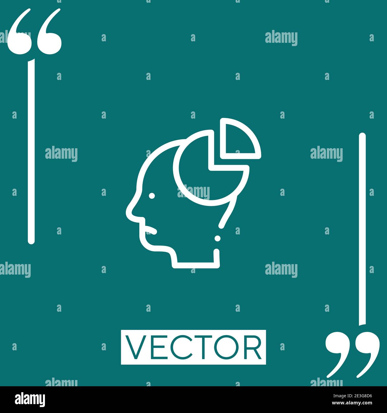 program vector icon Linear icon. Editable stroked line Stock Vector